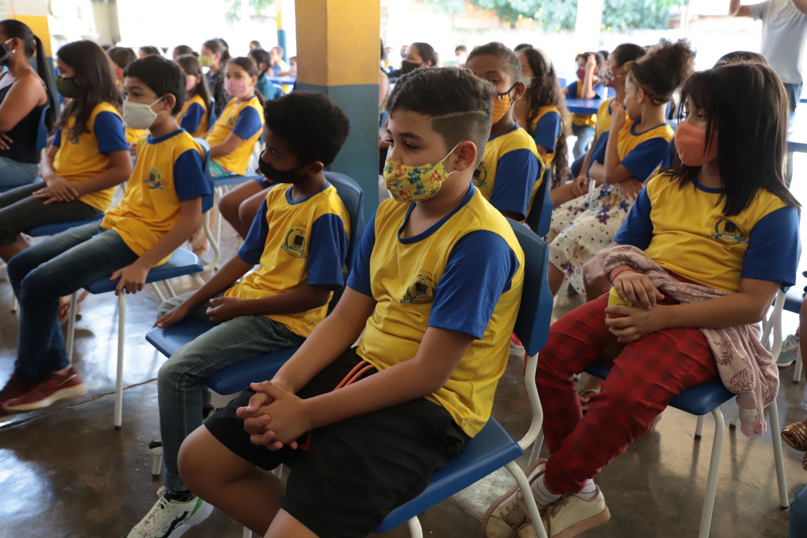 Cerca de 500 estudantes da Escola Rio Madeira foram contemplados 